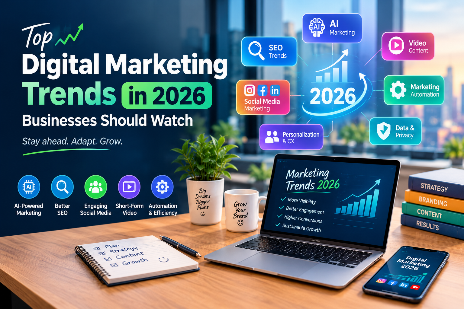 Top Digital Marketing Trends Businesses Should Watch in 2026