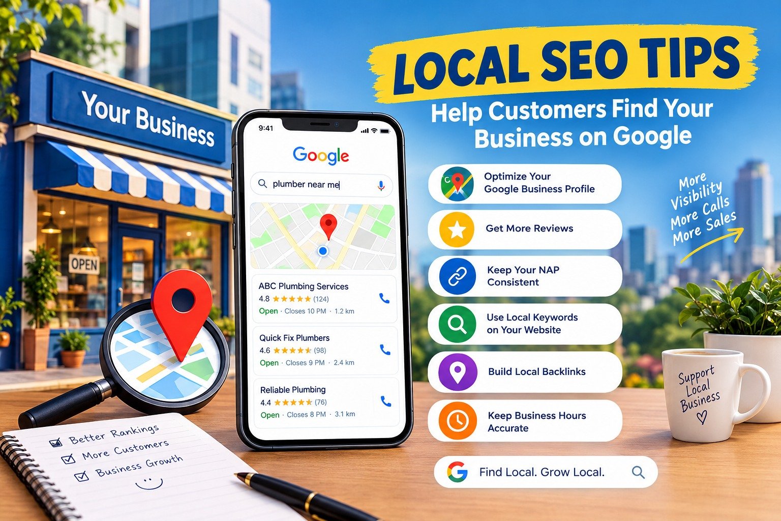 Local SEO Tips: Help Customers Find Your Business on Google