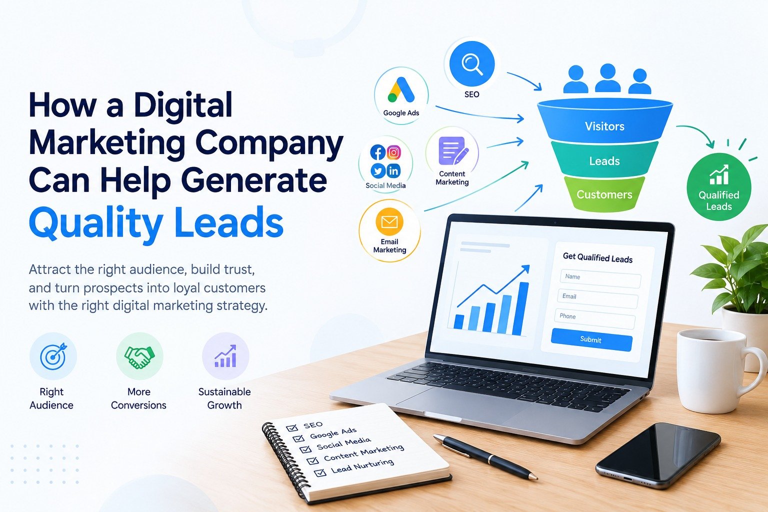 How a Digital Marketing Company Generates Quality Leads
