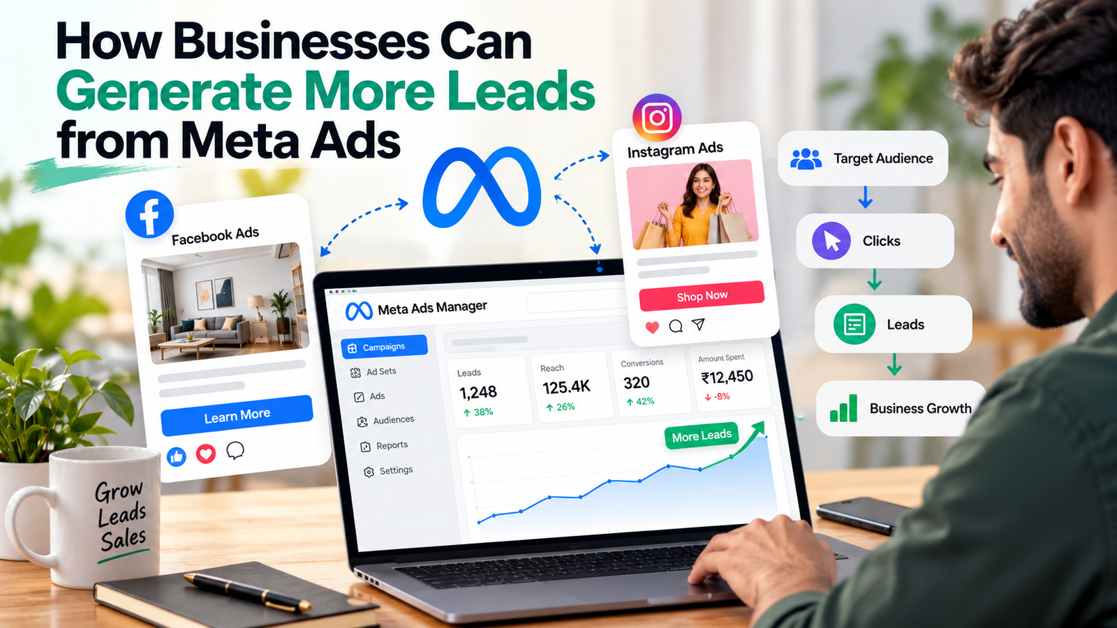 How Businesses Can Generate More Leads from Meta Ads