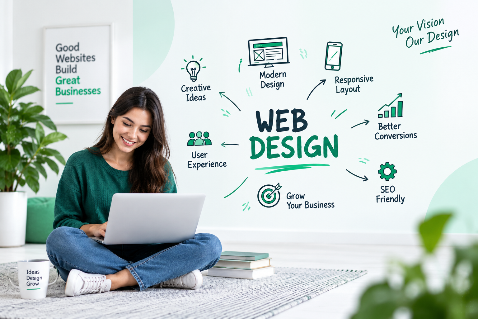 Professional website design services that help businesses grow online